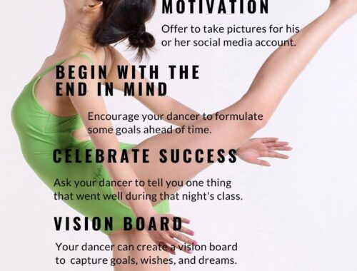 10 tips to motive and support your dancer at home