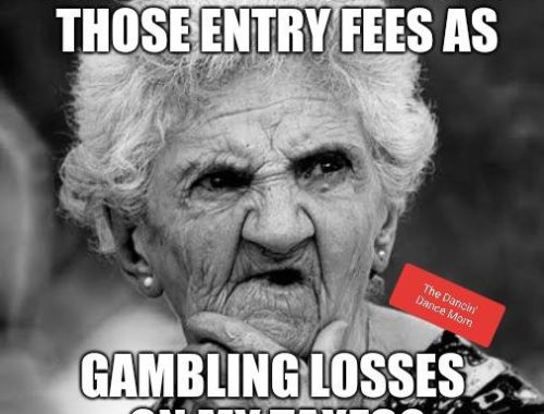 Confused Woman Taxes Gambling Losses