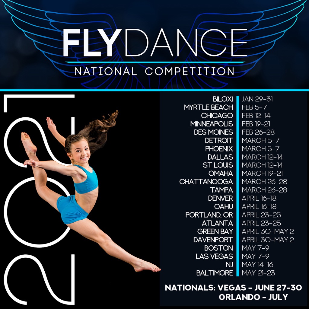 Fly-Schedule-Updated-2021 | The Dancing Dance Mom