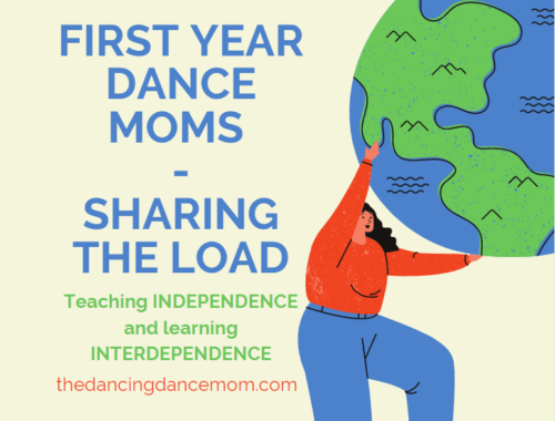 First Year Dance Moms Sharing the Load