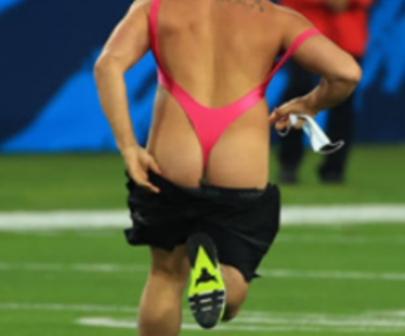 Super Bowl Streaker Butt Glue