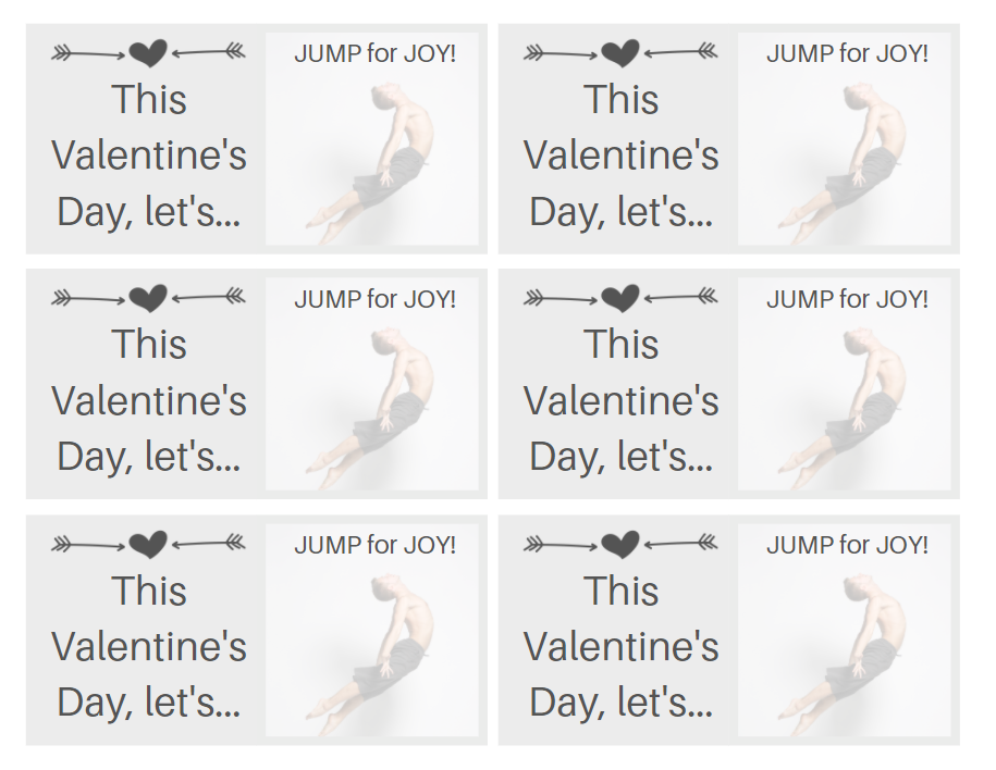 Valentines - Jump for Joy