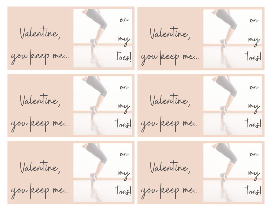Valentines - On My Toes
