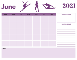 June Dance Calendar