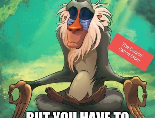 Think Happy Thoughts - Rafiki meme