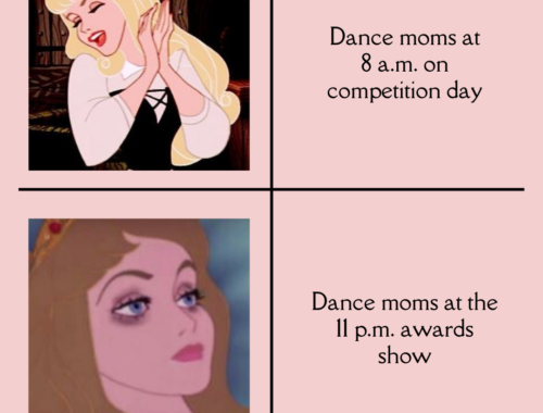 Sleeping Beauty Dance Mom Meme
