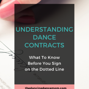Understanding Dance Contracts