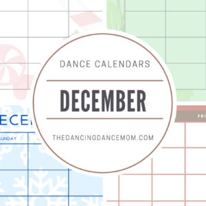 December Calendar Collage