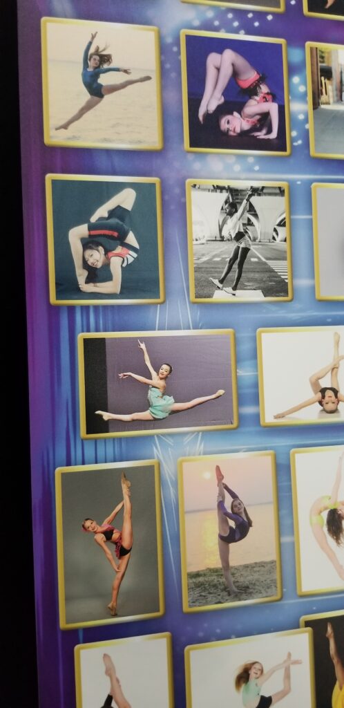 World Dance Pageant Action Shot Board