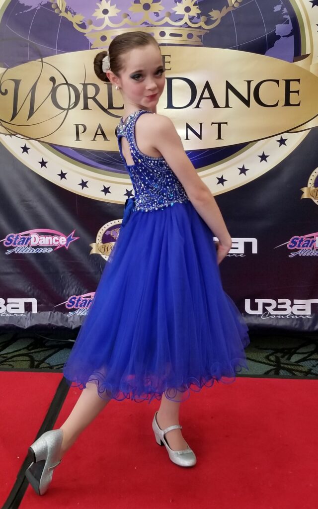 Jayden at the World Dance Pageant