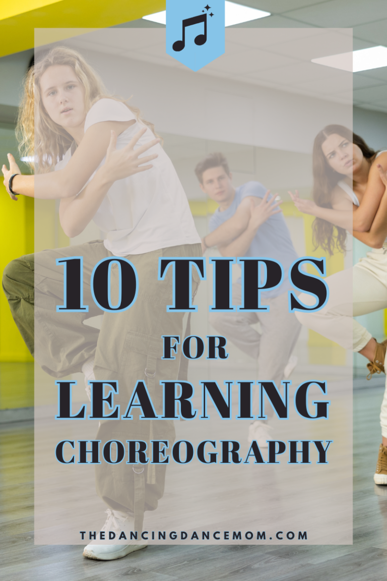 10 Tips for Learning Choreography